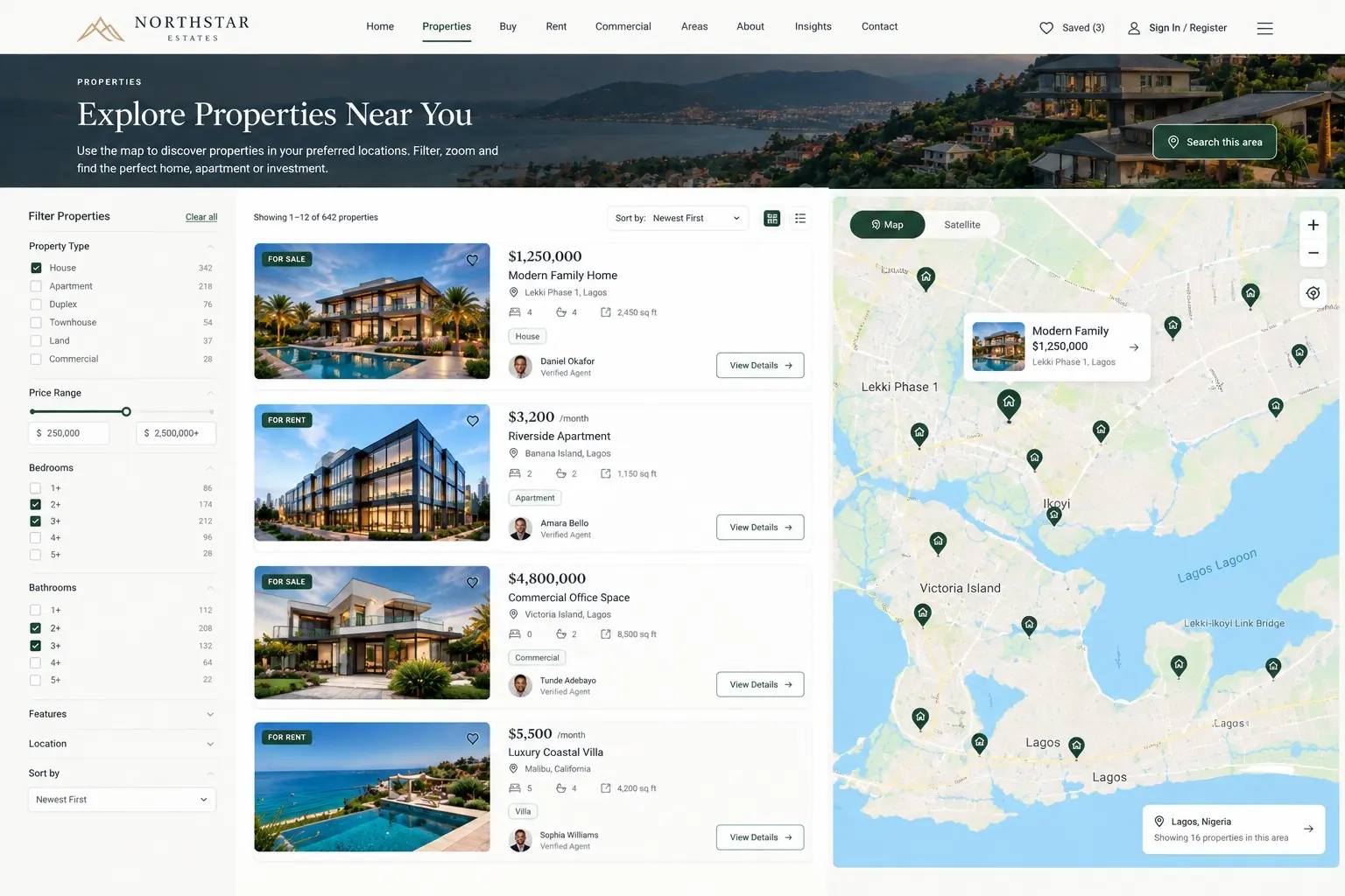 Northstar Estates project screenshot 4