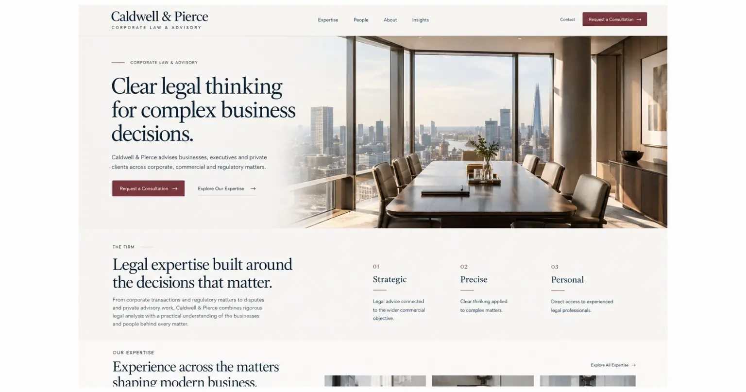 Caldwell & Pierce project